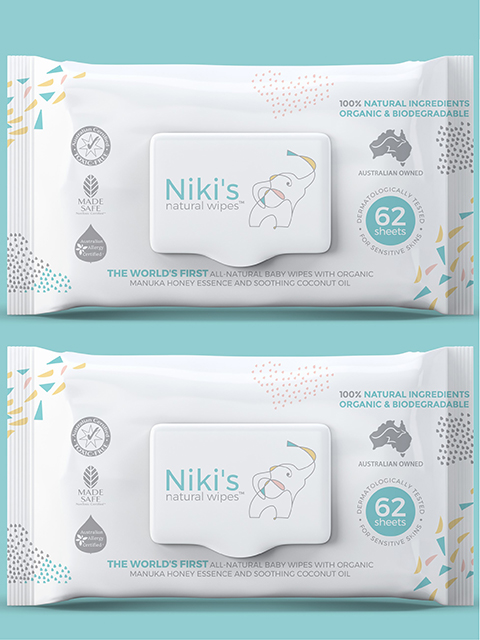 Win Niki's Natural Wipes Packs