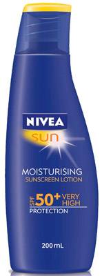 Nivea Sun Moisturising Sunscreen Lotion SPF50+