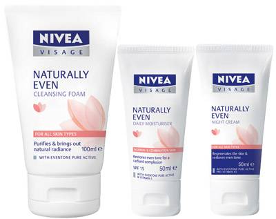 Nivea Visage Naturally Even Range