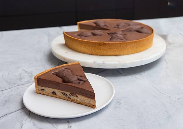 NOMO Chocolate & Cookie Dough Tart