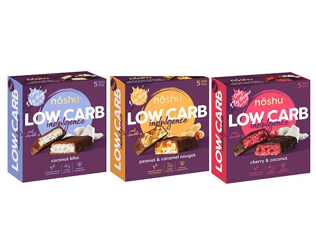 Noshu Low Carb Indulgence Bars