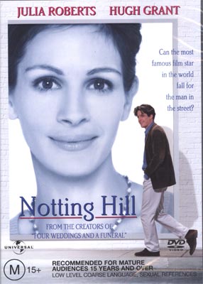 Notting Hill DVD