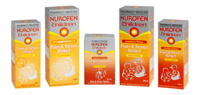 Nurofen for Children strawberry flavour