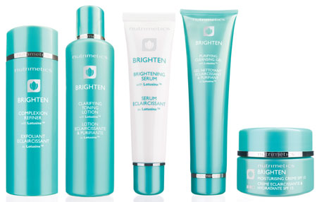 Nutrimetics Brighten Skin Care Range