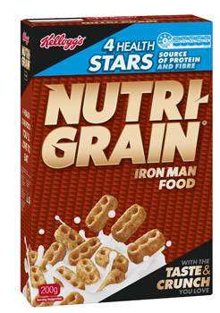 Nutri-Grain 4 Health Stars