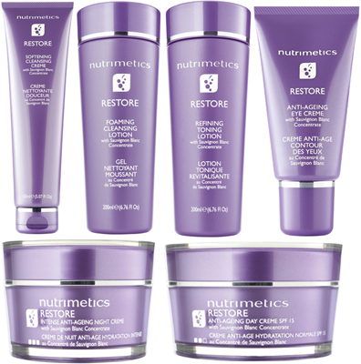 Nutrimetics Restore Skincare Range