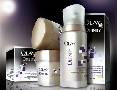 Olay Definity Packs