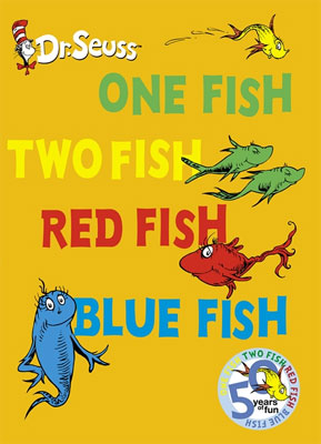 Dr Suess One Fish Two Fish Red Fish Blue Fish