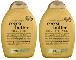 Organix Cocoa Butter Shampoo and Conditioner