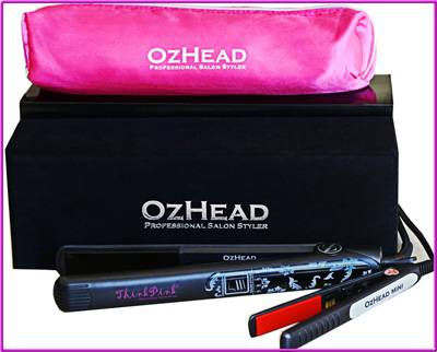 OzHead ThinkPink & Mini Straighteners