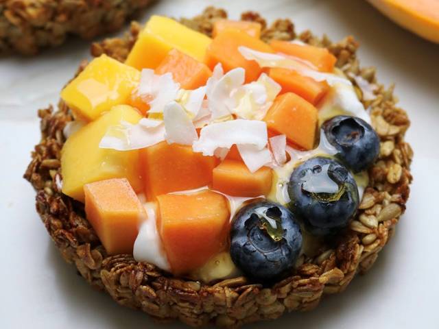 Tropical Granola Breakfast Tarts