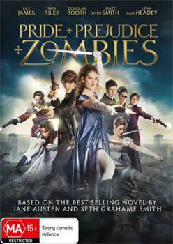 Pride and Prejudice and Zombies DVD