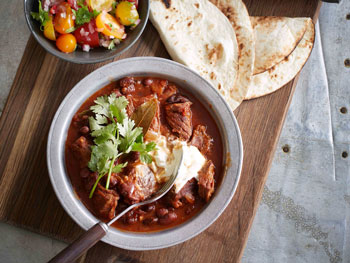 Spicy Black Bean and Smoked Paprika Braised Chuck