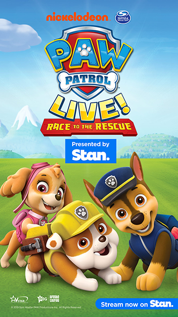 PAW Patrol Live Tickets Girl
