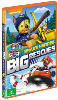 PAW Patrol: Brave Heroes, Big Rescues DVDs