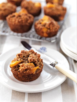 Peach and Weet-Bix Muffins