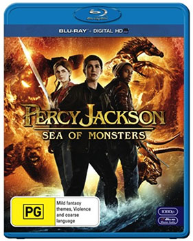 Percy Jackson Sea of Monsters DVD Packs