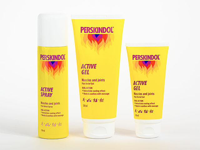 Perskindol Pain Relief suitable for the whole family