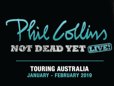 Phil Collins 2019 Not Dead Yet: Live!