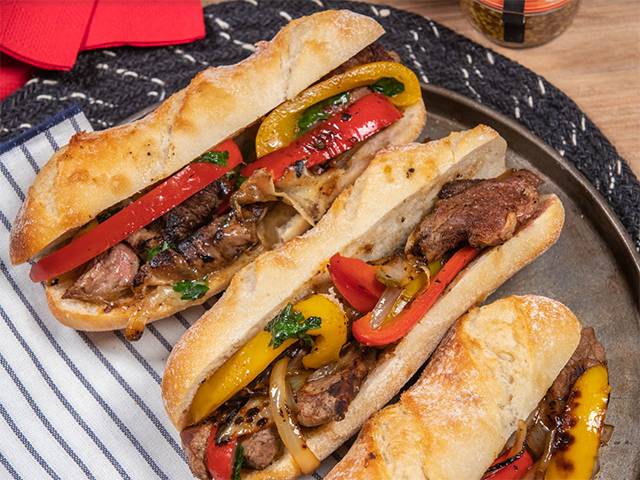 Philly Cheesesteak Rolls