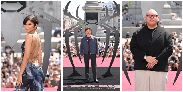 Tom Holland, Zendaya & Jacob Batalon Attend the London Photocall for Spider-Man: Brand New Day