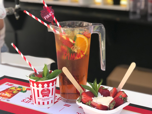 The Australian Open at Pimm's Federation Square