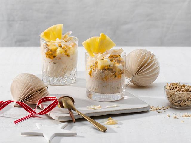 Pineapple Passionfruit Eton Mess 