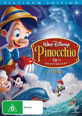 Pinocchio DVD & Dumbo Book Pack