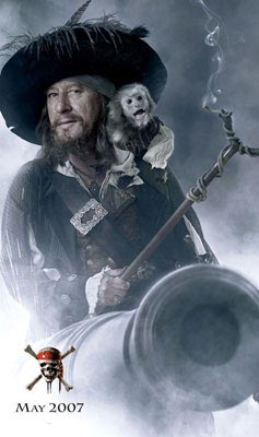 Geoffrey Rush Pirates of the Caribbean At World's End Interview