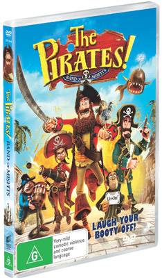 The Pirates! Band of Misfits DVD