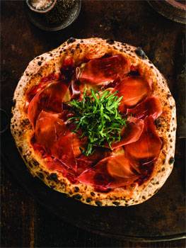 Pizza Con Prosciutto