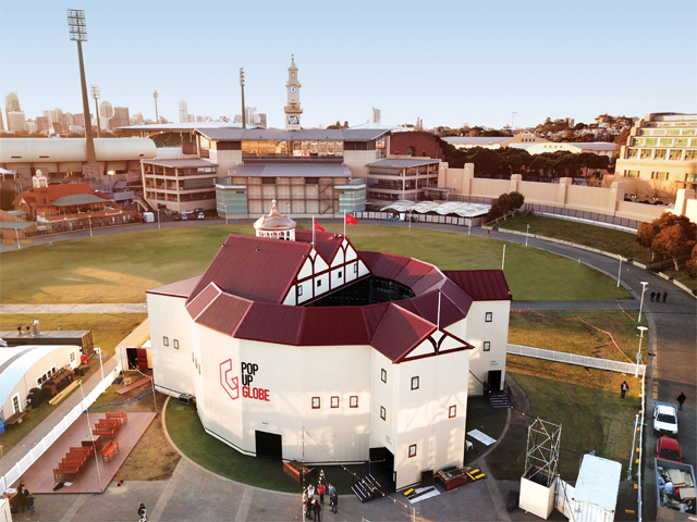 Shakespeare's POP-UP GLOBE in Sydney