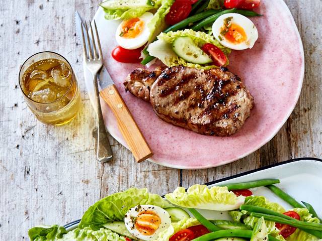 Porterhouse Steak Nicoise Salad