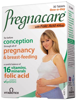 Pregnacare what you and your baby need
