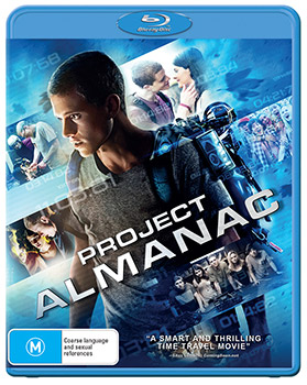 Project Almanac Blu-ray DVDs