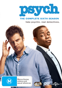 Psych: The Complete Sixth Season DVD
