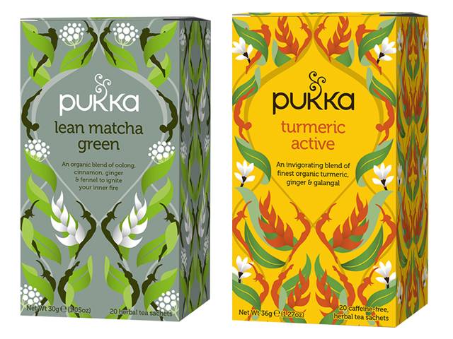 Pukka Active Tea Range