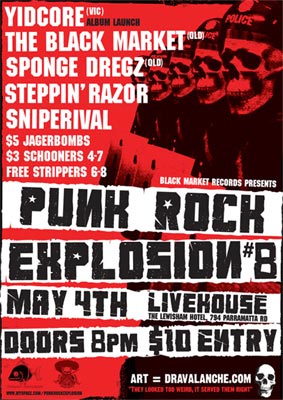 Punk Rock Explosion Show at Leisham Hotel