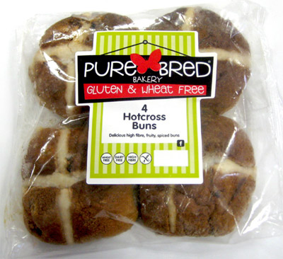 PureBred's Gluten Free Hot Cross Buns