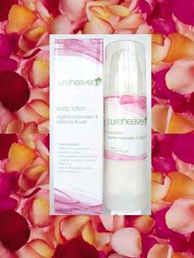 Pure Heaven Rosewater and Hibiscus Flower Body Lotion