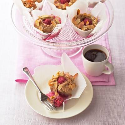 Raspberry and Almond Muffins