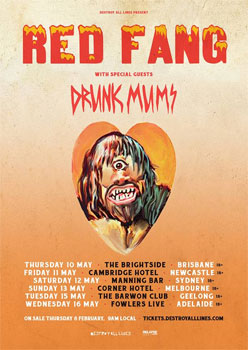 Red Fang Announce Australian Tour