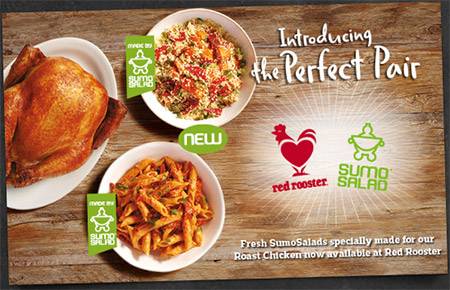 Sumo Salad & Red Rooster Partnership