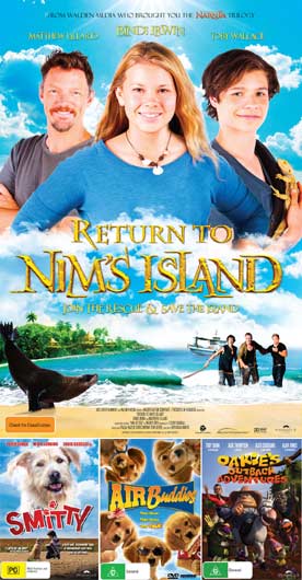 Return To Nim's Island Movie Packs