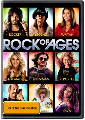 Rock of Ages DVDs