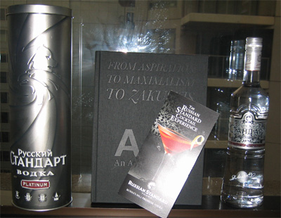 Russian Standard Platinum Vodka Pack