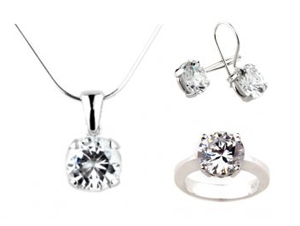 WIN Sassi Jewels  Cocktail Hour Set, Ring, Necklace + Earrings