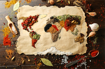 Around the World in National Dishes - Take the Scenic Route