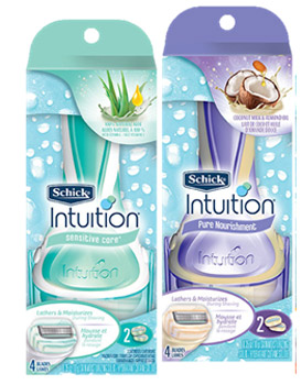 Schick Intuition Sensitive Care and Pure Nourishment