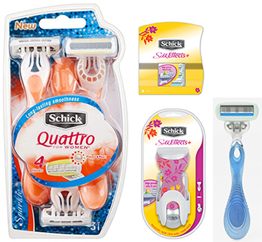 Schick Quattro Packs